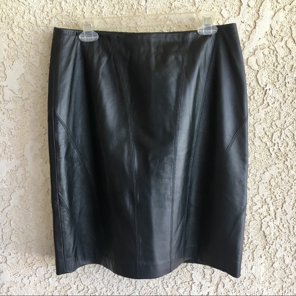 Genuine Leather skirt